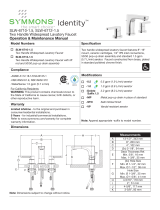 Symmons SLW-6712-MP Guía de instalación
