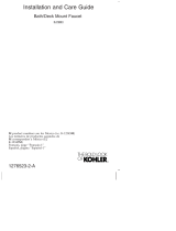 Kohler K-22033-VS Guía de instalación