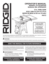 RIDGID R692BBN Manual de usuario