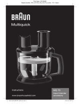 Braun MQ70BK Guía del usuario
