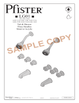 Pfister LG01-1180 Guía de instalación