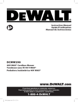 DeWalt DCMW290H1 Guía del usuario