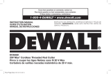 DeWalt DCS350D1W890B Manual de usuario