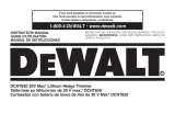 DeWalt DCHT820B Manual de usuario