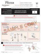 Pfister LG142-0600 Guía de instalación