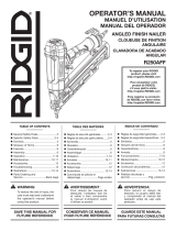 RIDGID R250AFF-R5025LF Guía del usuario