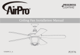 Progress Lighting AirPro P2576 Guía de instalación