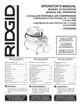 RIDGID OF45200SS-R175RNF-R5025LF Manual de usuario