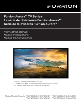 Furrion AuroraÂ® Partial Sun 4K LED Outdoor TV Manual de usuario