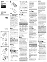 Sony SEL20TC Manual de usuario