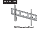 Sanus MLT14-B1 Manual de usuario