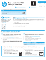 HP Color LaserJet Pro M453-M454 series Guía de instalación