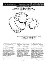 Lithonia Lighting OVFL 2RH 4000K 120 PE BZ M4 Manual de usuario
