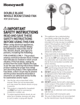 Honeywell HSF1640B Guía del usuario