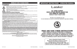 Lasko Model T42954 Manual de usuario