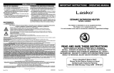 Lasko Model CD08200 Manual de usuario