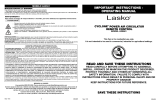 Lasko 3542 Manual de usuario