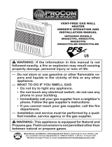 ProCom Heating MG3TIR Manual de usuario