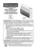 ProCom Heating 110123 Manual de usuario