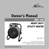Royal Sovereign HUT-100 Manual de usuario