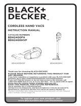 BLACK DECKER BDH2400FH Manual de usuario