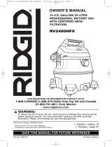 RIDGID 14 Gallon Manual de usuario