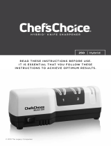 Chef’sChoice Chef's Choice 250 Manual de usuario