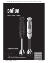 Braun MQ5025 Manual de usuario