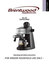 Brentwood GA-125 Guía del usuario