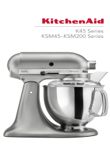 KitchenAid KSM200 Serie Manual de usuario