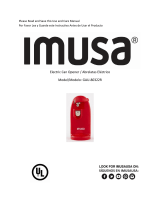 IMUSA GAU-80322R Manual de usuario