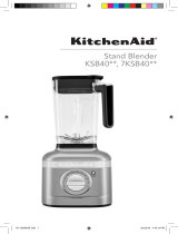 KitchenAid KSB4027WH Manual de usuario