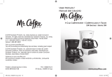 Mr. Coffee DRX5-RB Manual de usuario