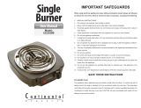 Continental Electric CE23309 Manual de usuario