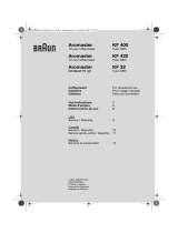 Braun KF400-WH Manual de usuario