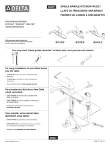 Delta Faucet B1310LF Manual de usuario