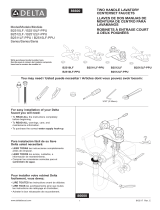 Delta Faucet B2510LF-PPU Guía de instalación