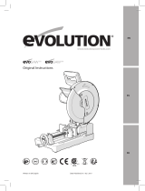 Evolution EVOSAW 380 Manual de usuario