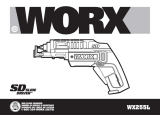 Worx WORX WX255L SD Semi-Automatic Power Screw Driver Guía del usuario