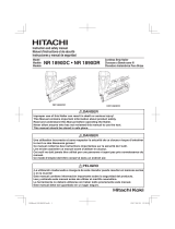 Hitachi NR1890DC Manual de usuario