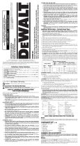DeWalt DWM120K Manual de usuario
