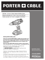 Porter-Cable PCC620B Manual de usuario