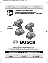 Bosch IDH182-02 Manual de usuario