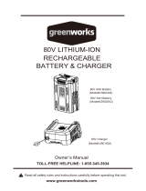 Greenworks 2901402 El manual del propietario