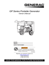 Generac GP17500E Manual de usuario