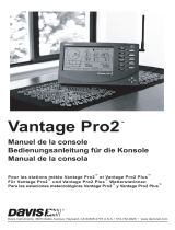 Davis Instruments Vantage Pro2 Console Manual de usuario