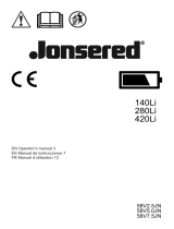 Jonsered B750i Manual de usuario