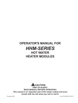 Mi-T-M HHM Series Heater Module El manual del propietario