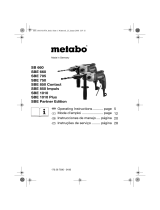 Metabo SBE 660 Instrucciones de operación