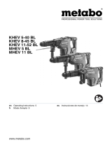 Metabo KHEV 11-52 BL Instrucciones de operación